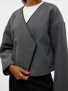 Vero Moda VMCHERRY Light Jacket -Dark Grey Melange - 10322386