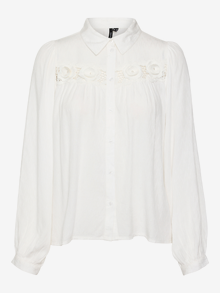 Vero Moda VMKAREN Skjorta -Snow White - 10322417
