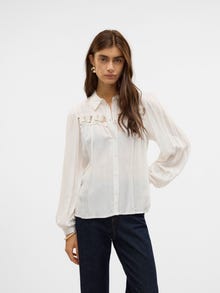 Vero Moda VMKAREN Skjorta -Snow White - 10322417
