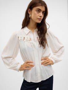 Vero Moda VMKAREN Skjorta -Snow White - 10322417