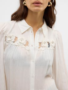 Vero Moda VMKAREN Skjorta -Snow White - 10322417