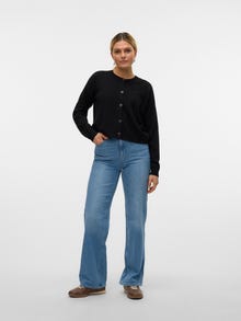 Vero Moda VMTESSA Korkea vyötärö Wide fit Farkut -Medium Blue Denim - 10322460
