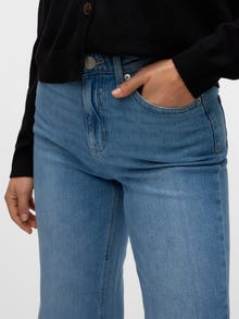 Vero Moda VMTESSA Korkea vyötärö Wide fit Farkut -Medium Blue Denim - 10322460