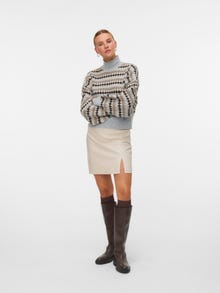 Vero Moda VMNELLY Taille haute Jupe courte -Moonbeam - 10322469