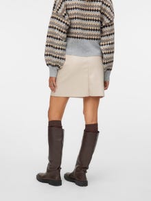 Vero Moda VMNELLY Taille haute Jupe courte -Moonbeam - 10322469