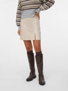 Vero Moda VMNELLY Taille haute Jupe courte -Moonbeam - 10322469
