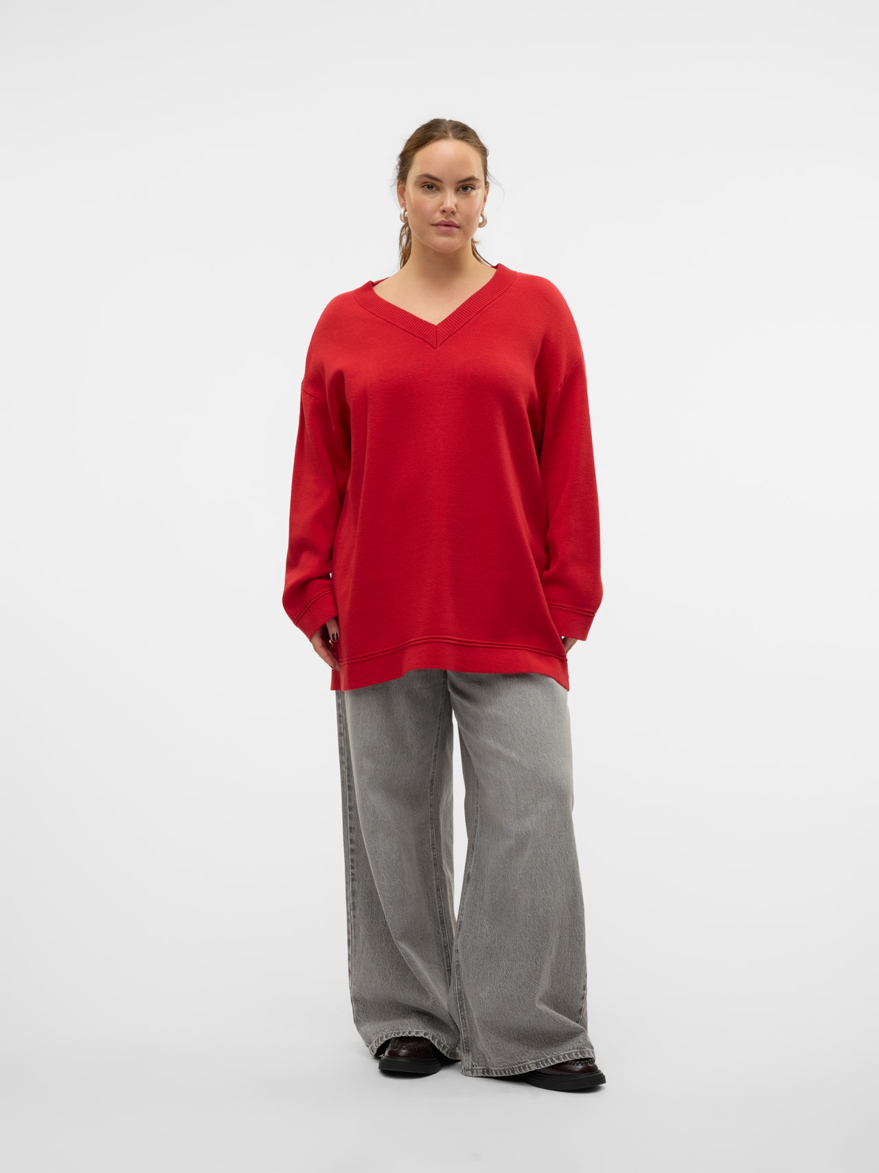 Vero Moda VMCGOLD Pullover -Salsa - 10322528