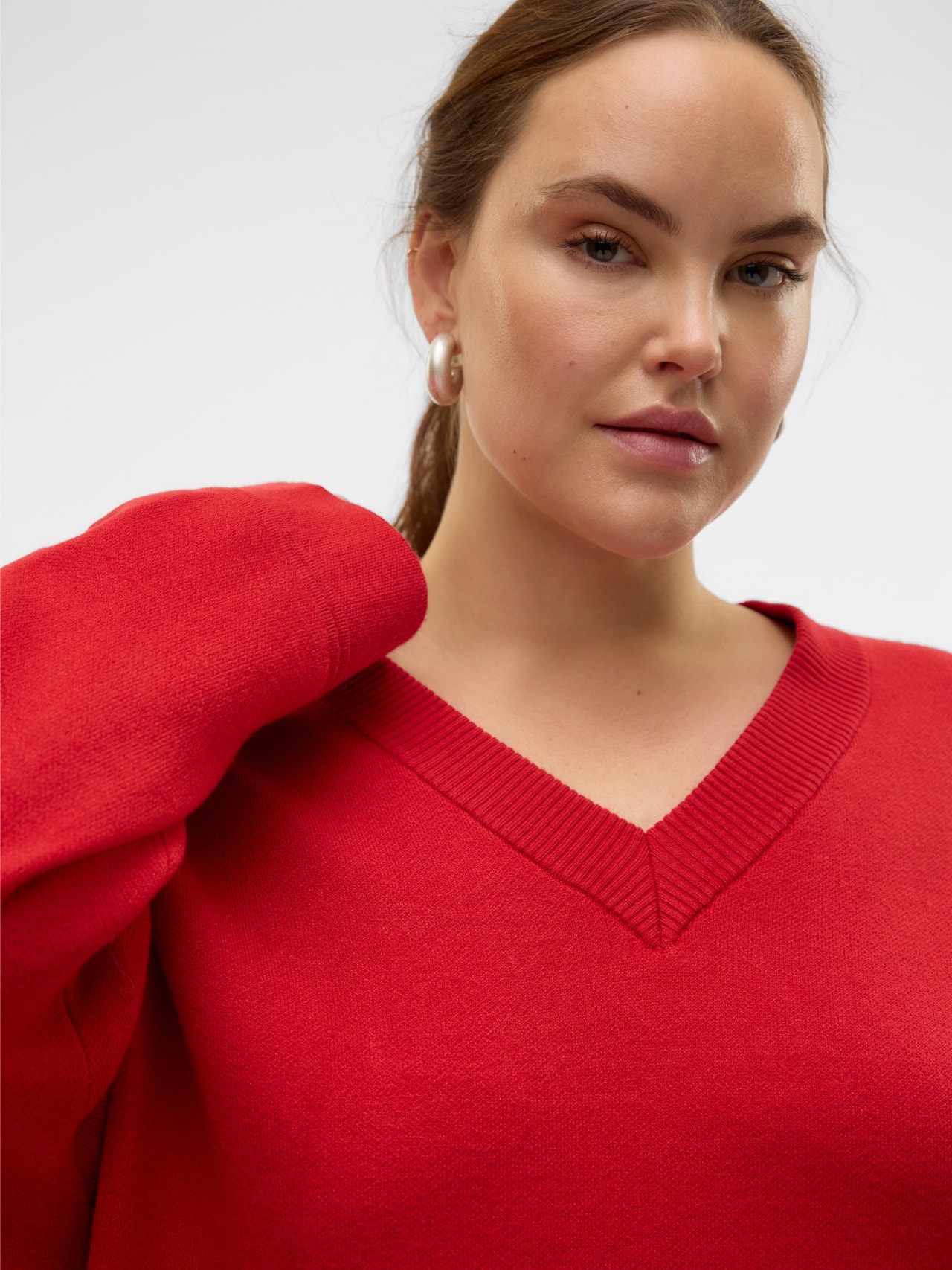 Vero Moda VMCGOLD Pullover -Salsa - 10322528