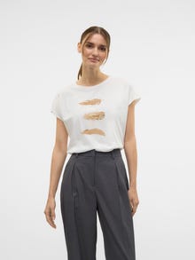 Vero Moda VMJEANI T-skjorte -Snow White - 10322560