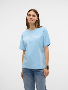 Vero Moda VMLILIAN T-shirts -Airy Blue - 10322567