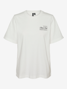 Vero Moda VMLILIAN T-Shirt -Snow White - 10322567