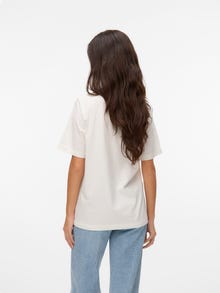 Vero Moda VMLILIAN T-Shirt -Snow White - 10322567