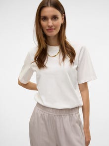 Vero Moda VMLILIAN T-Shirt -Snow White - 10322567