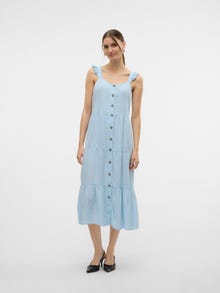 Vero Moda VMLINN Midimekko -Airy Blue - 10322614