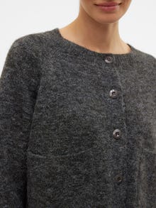 Vero Moda VMOKANNI Cárdigan de punto -Dark Grey Melange - 10322670