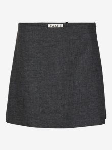 Vero Moda VMOLADALIS High waist Mini-rok -Dark Grey Melange - 10322674