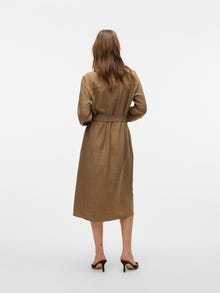 Vero Moda VMVICA Midimekko -Tigers Eye - 10322713
