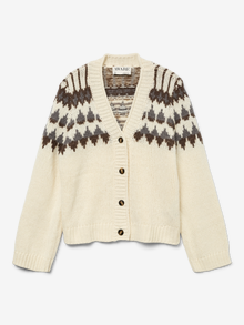 Vero Moda VMOLANNA Knit Cardigan -Whitecap Gray - 10322729