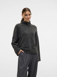 Vero Moda VMOKANNI Pullover -Dark Grey Melange - 10322739