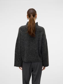 Vero Moda VMOKANNI Pullover -Dark Grey Melange - 10322739