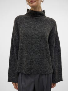 Vero Moda VMOKANNI Pullover -Dark Grey Melange - 10322739