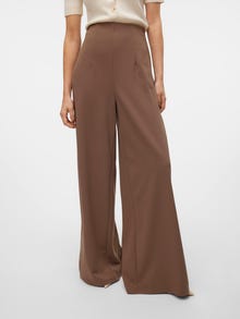 Vero Moda VMLIVA Korkea vyötärö Housut -Shitake - 10322784