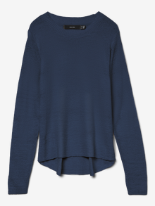 Vero Moda VMNUEVOCHARITY Neulepuserot -Navy Blazer - 10322853
