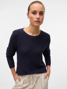 Vero Moda VMNUEVOCHARITY Neulepuserot -Navy Blazer - 10322853
