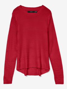Vero Moda VMNUEVOCHARITY Pullover -Ribbon Red - 10322853