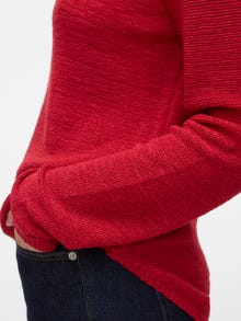 Vero Moda VMNUEVOCHARITY Pullover -Ribbon Red - 10322853