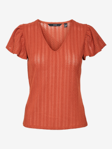 Vero Moda VMNAJA Top -Burnt Brick - 10322872