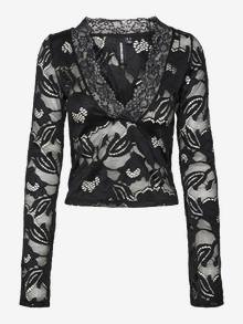 Vero Moda VMVERONICA Topp -Black - 10322888