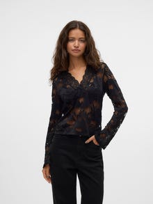 Vero Moda VMVERONICA Topp -Black - 10322888