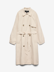 Vero Moda VMDOREENSOFFY Coat -Oatmeal - 10322890
