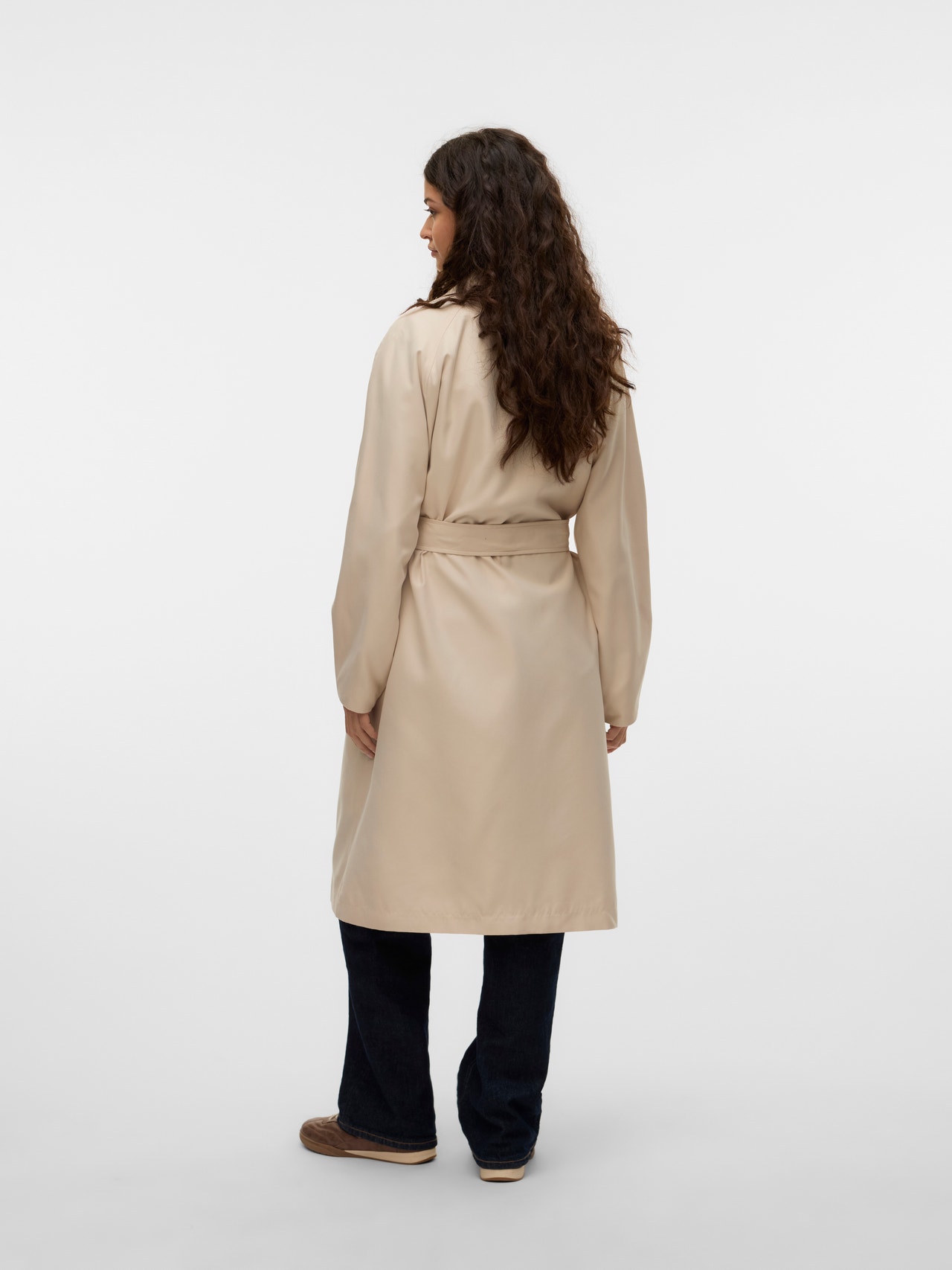 Vero Moda VMDOREENSOFFY Coat -Oatmeal - 10322890