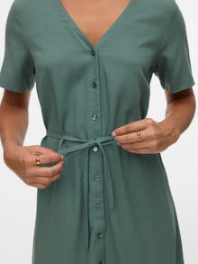 Vero Moda VMMYMILO Kort klänning -Laurel Wreath - 10322976