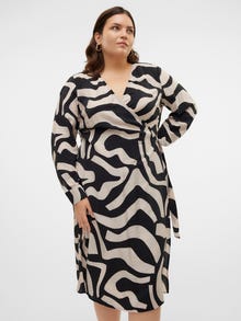 Vero Moda VMCJOSIE Midi dress -Black - 10323066