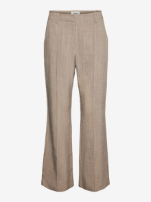 Vero Moda VMLUCY High waist Broek -Taupe Gray - 10323186
