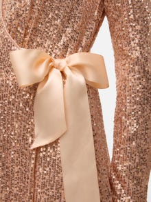 Vero Moda VMELLA Lang kjole -Misty Rose - 10323229
