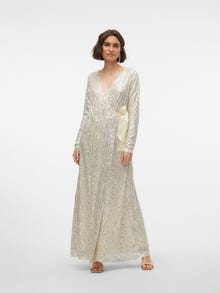 Vero Moda VMELLA Long dress -Buttercream - 10323229