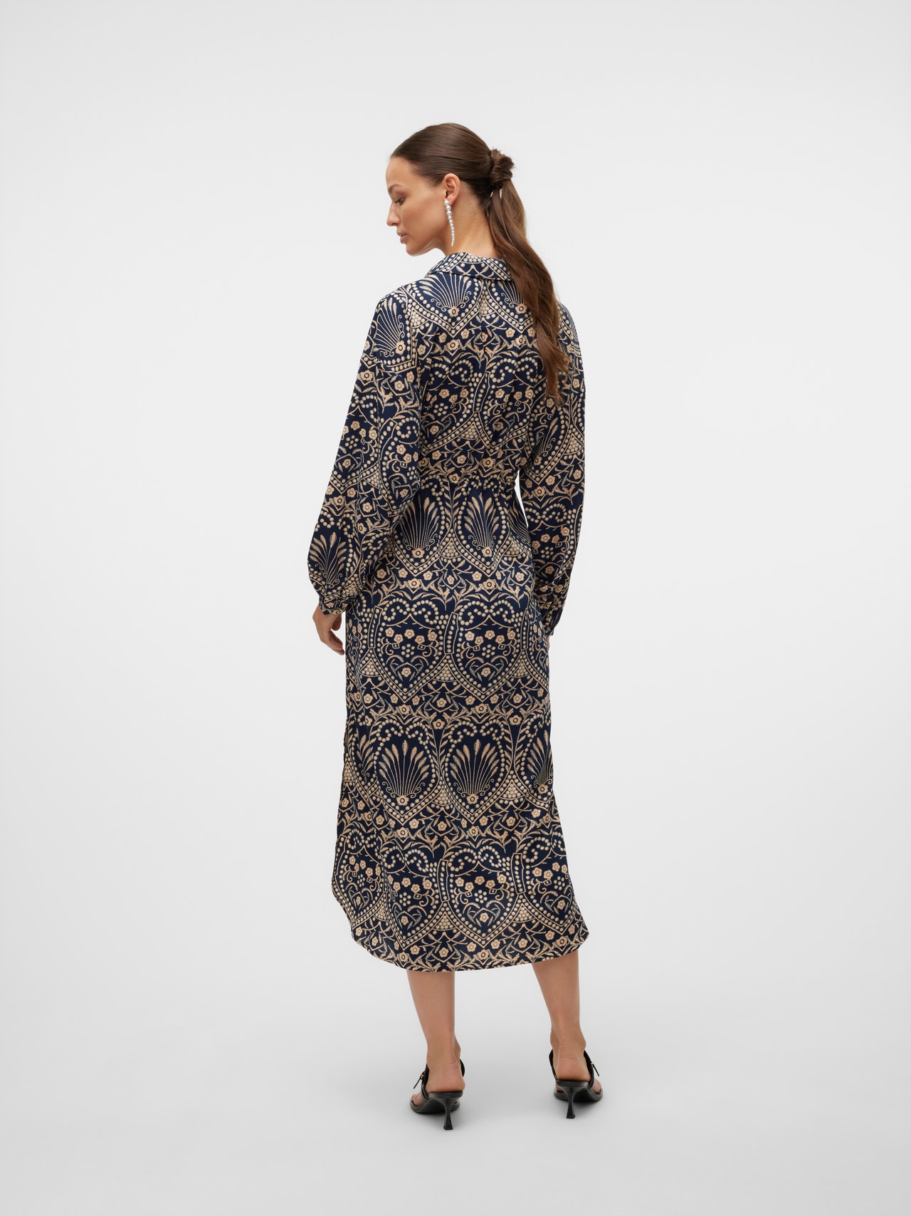 Vero Moda VMVILJA Robe midi -Navy Blazer - 10323246