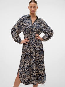 Vero Moda VMVILJA Robe midi -Navy Blazer - 10323246