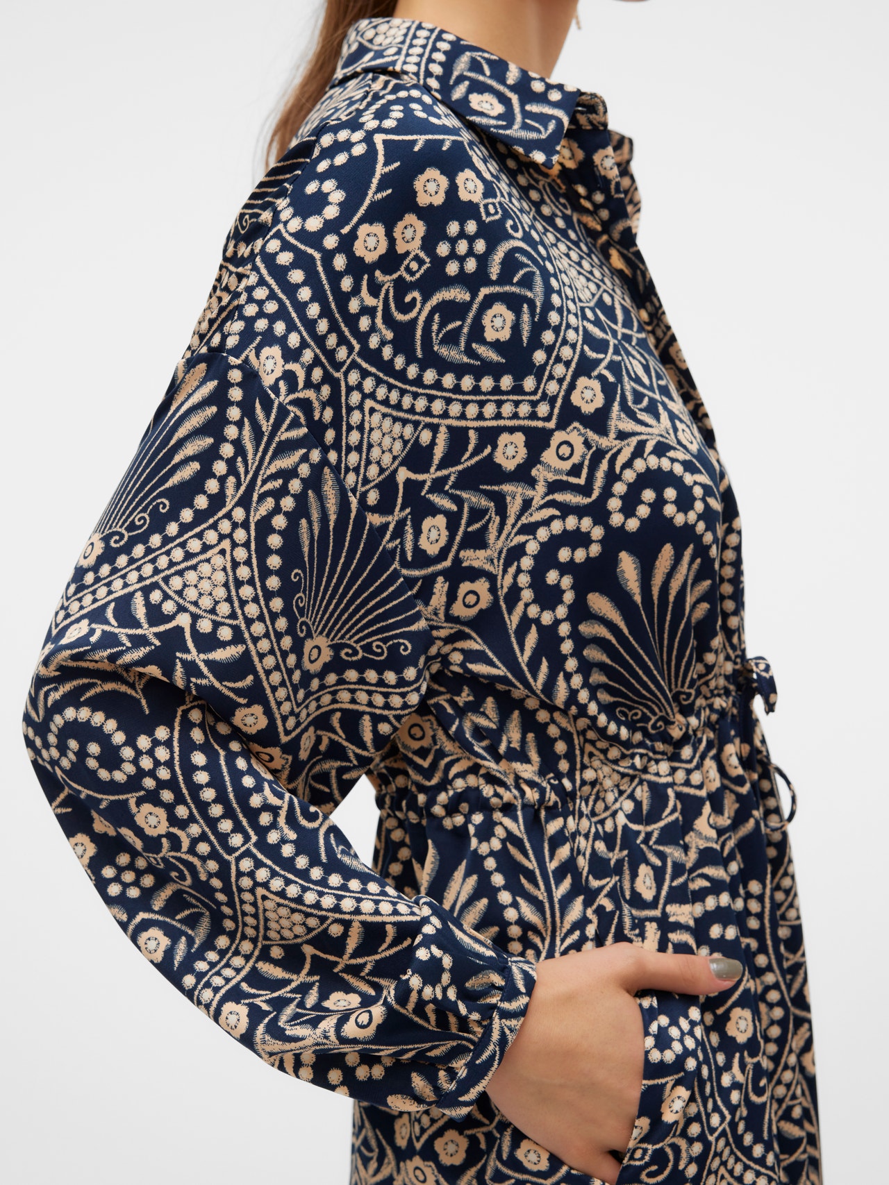 Vero Moda VMVILJA Robe midi -Navy Blazer - 10323246