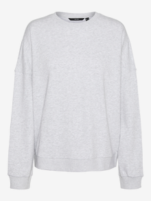Vero Moda VMRONJA Sweat-shirts -Super Light Grey Melange - 10323253