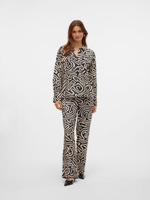 Vero Moda VMVIGDIS Paidat -Black - 10323265