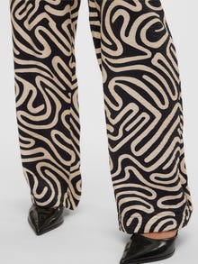 Vero Moda VMVIGDIS Korkea vyötärö Housut -Black - 10323272