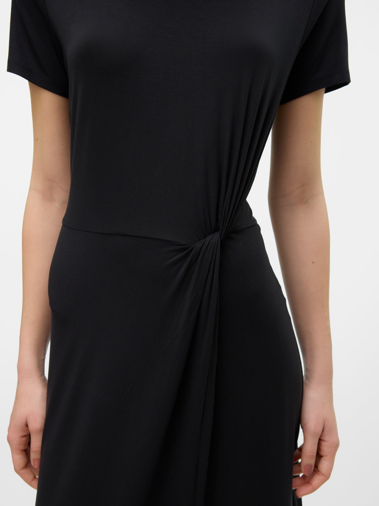 Vero Moda VMAVA Lange jurk -Black - 10323304