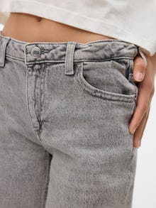 Vero Moda VMTESSA High rise Wide Leg Fit Jeans -Light Grey Denim - 10323322