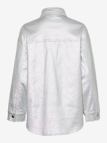 Vero Moda VMRIVA Hemd -Silver - 10323327