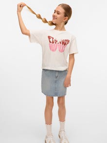 Vero Moda VMPALIN T-shirt -Snow White - 10323361